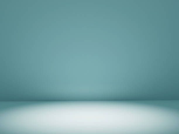 Green background 3d render.