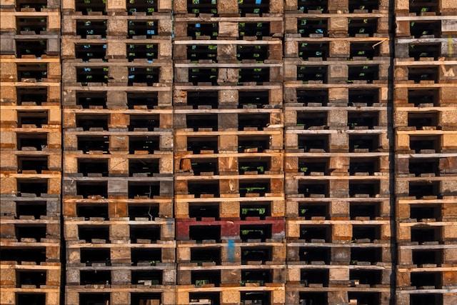 Pallets conteiner maritimo 20 pies
